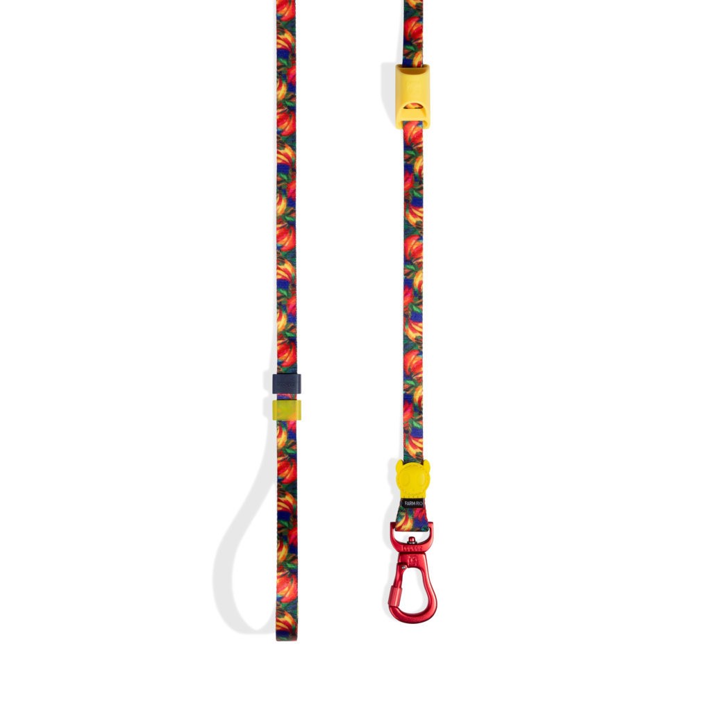 Guinzaglio allungabile Long leash Farm Rio Bossa Banana - Regolabile fino a 3 metri