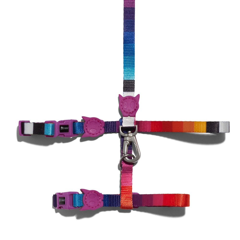 Set Pettorina e Guinzaglio Gatto Prisma