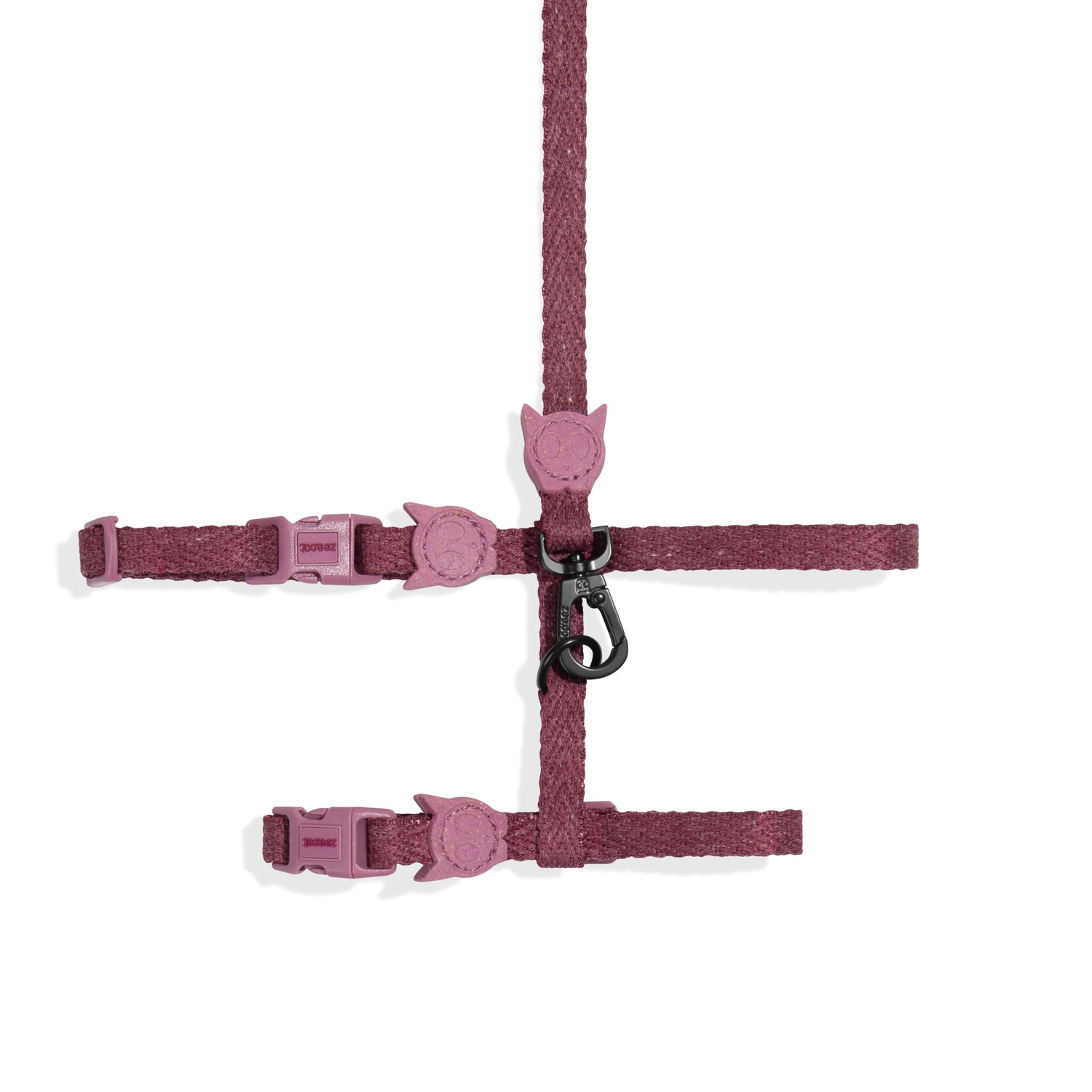 Set Pettorina e Guinzaglio Gatto Naturals 2.0 Hibiscus