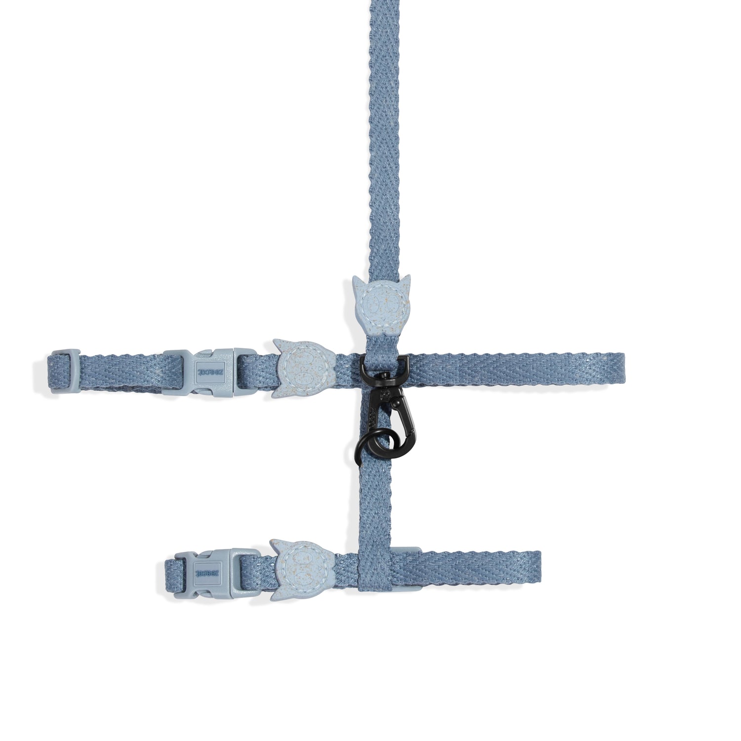 Set Pettorina e Guinzaglio Gatto Naturals 2.0 Marine