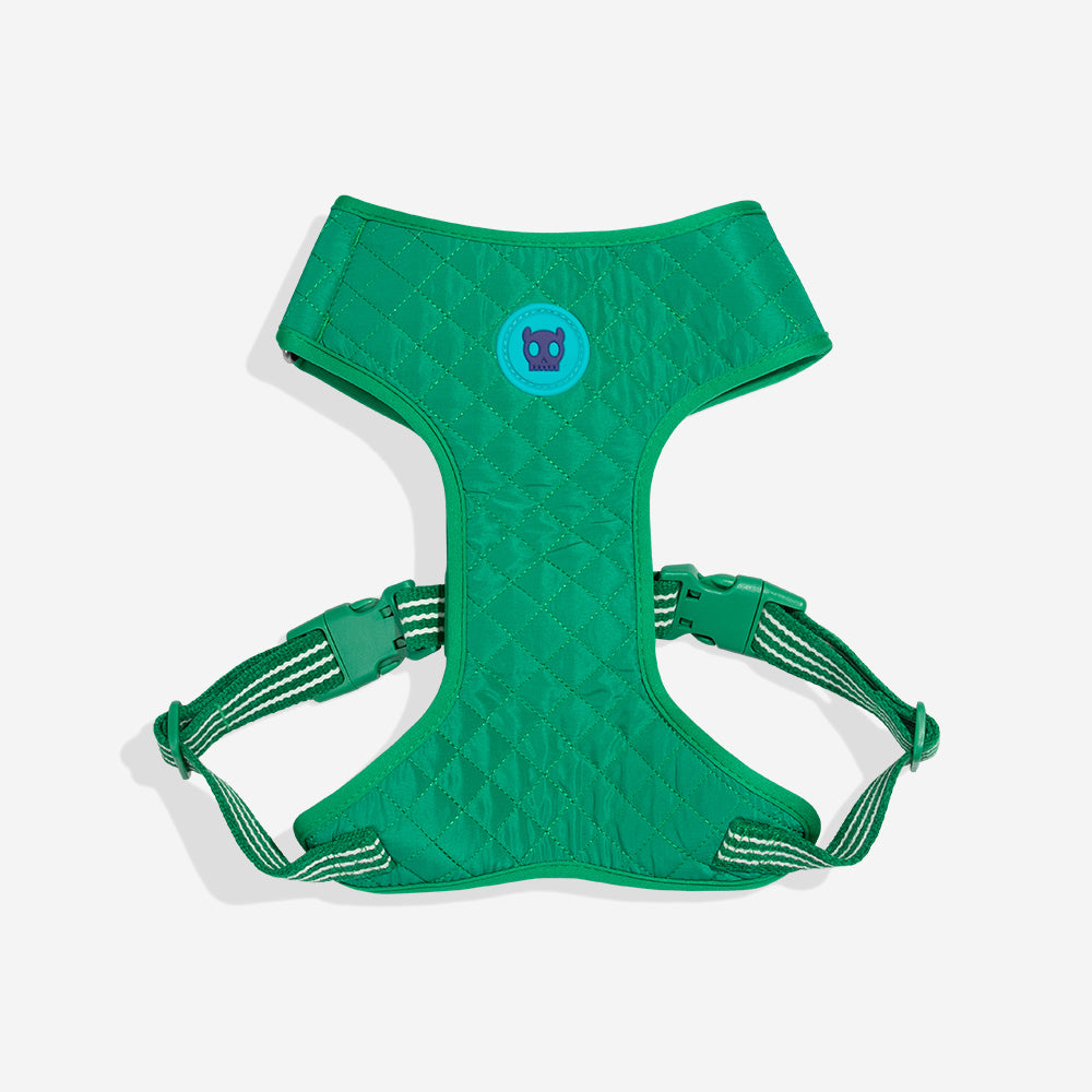 Pettorina a maglia regolabile Velvet Vibes Vert