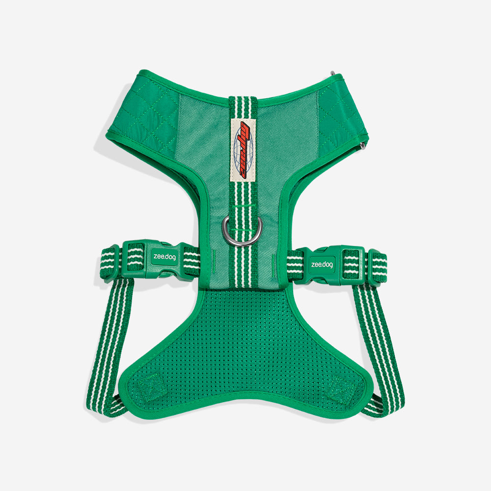 Pettorina a maglia regolabile Velvet Vibes Vert