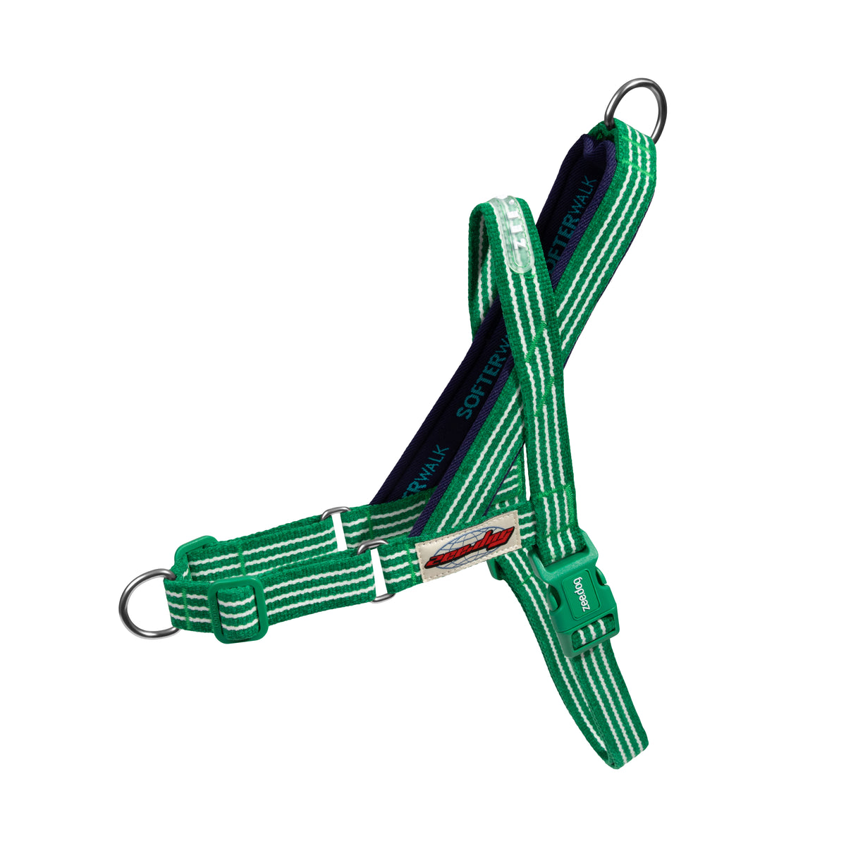 Pettorina norvegese Softer-Walk Velvet Vibes Vert