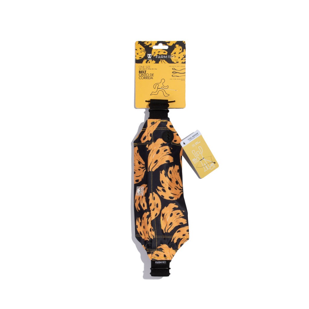Cintura da Running Zee.belt Farm Rio Bossa Banana