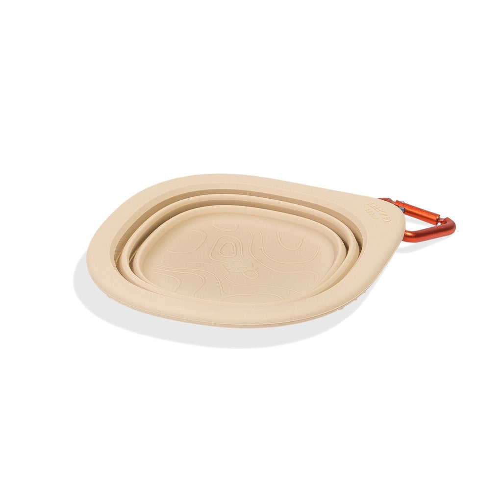 Ciotola da viaggio beige - Go Bowl Biscotti