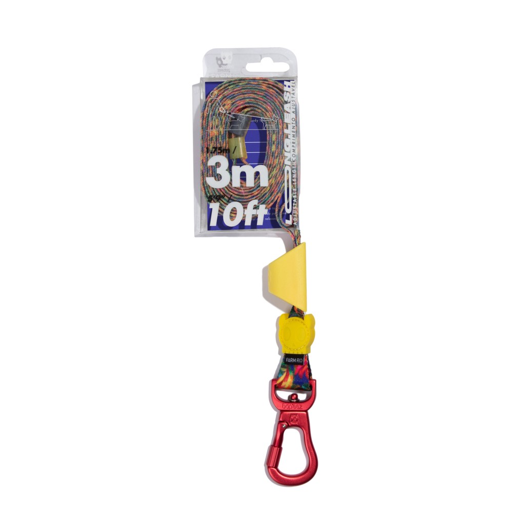 Guinzaglio allungabile Long leash Farm Rio Bossa Banana - Regolabile fino a 3 metri