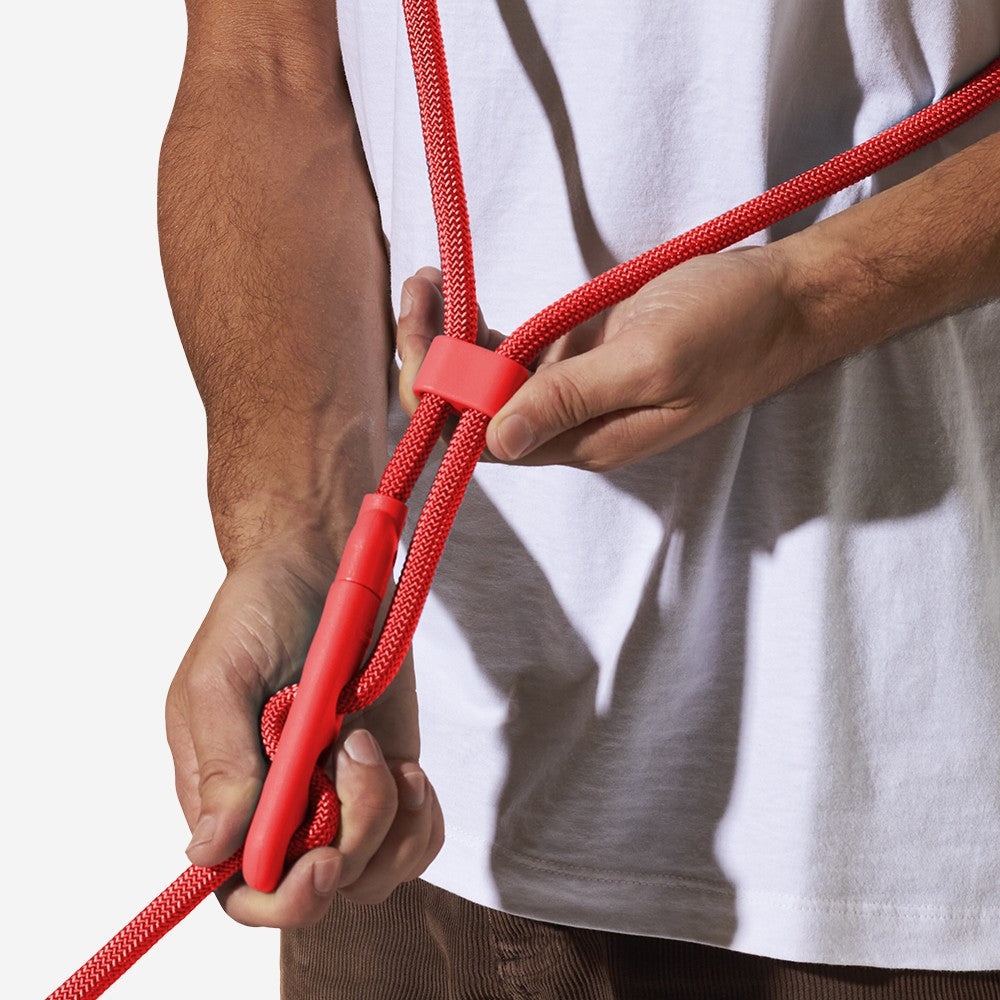 Guinzaglio Mani libere Neon Coral