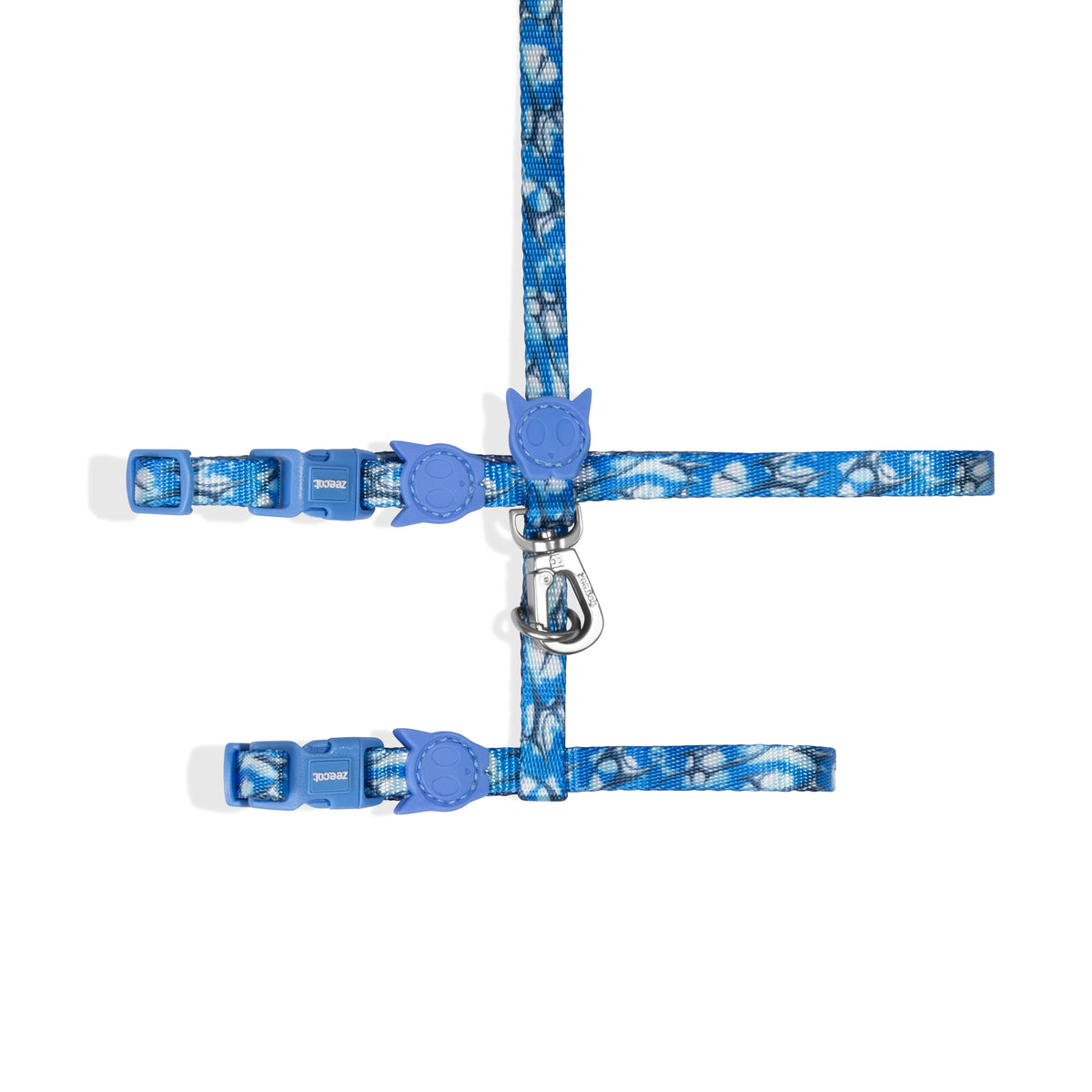 Set Pettorina e Guinzaglio Gatto H3D Fly