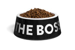 Ciotola melammina "I'm the Boss" Nera