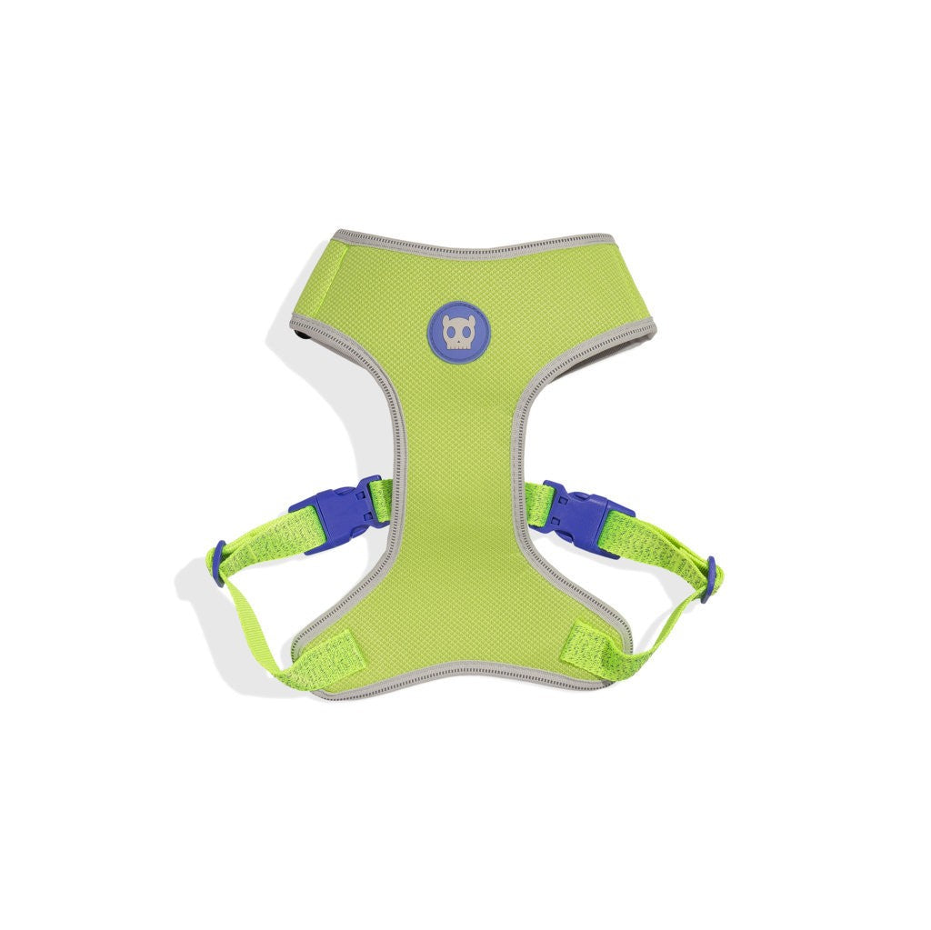 Pettorina a maglia regolabile NOX Lumen - con dettagli riflettenti