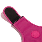 Pettorina a maglia regolabile Pink Led