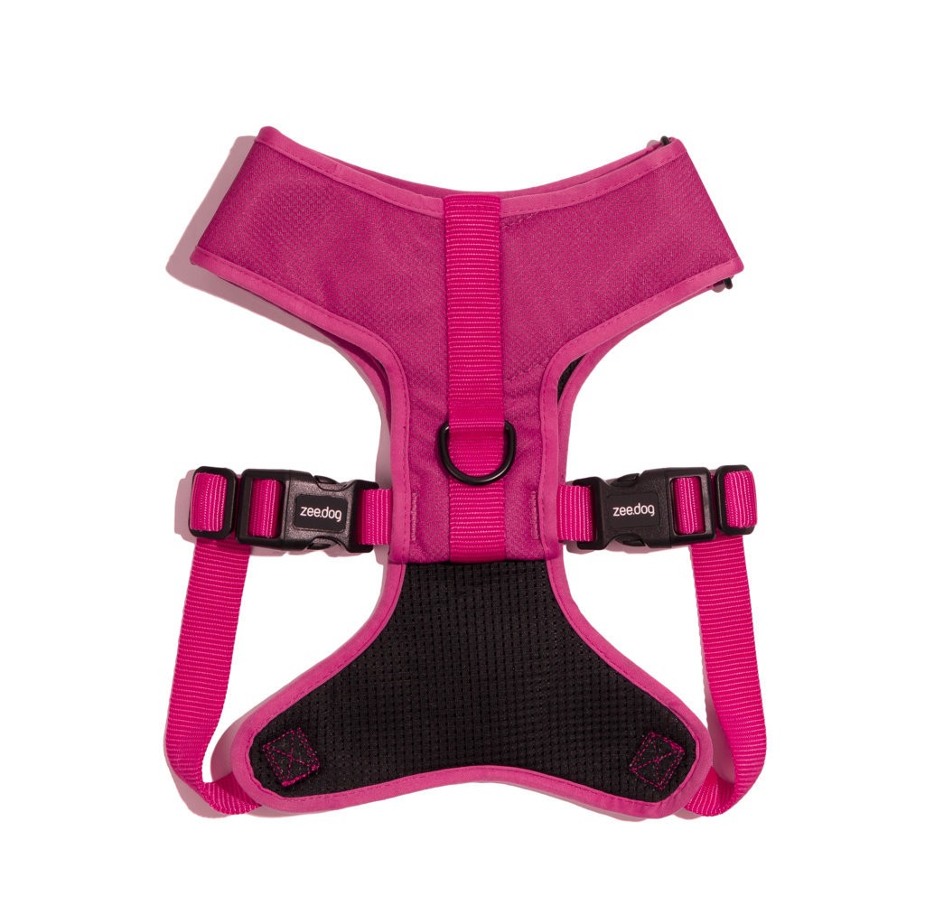 Pettorina a maglia regolabile Pink Led