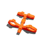 Pettorina ad H Neopro Tangerine
