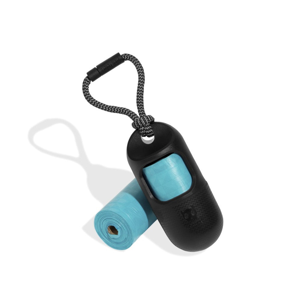 POOP BAG DISPENSER BLACK 2.0 +1 ROLL