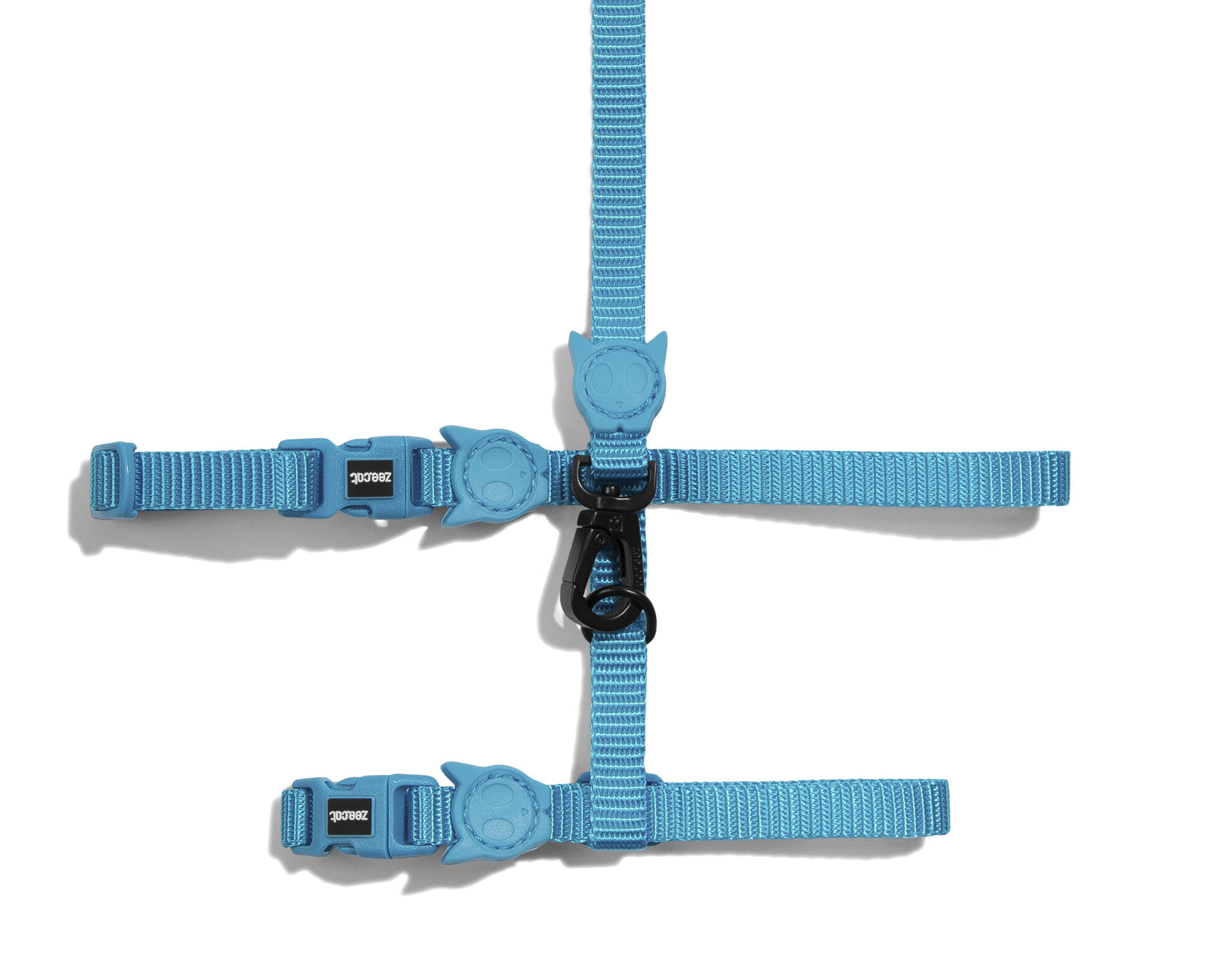 Set Pettorina e Guinzaglio Gatto Ultimate Blue