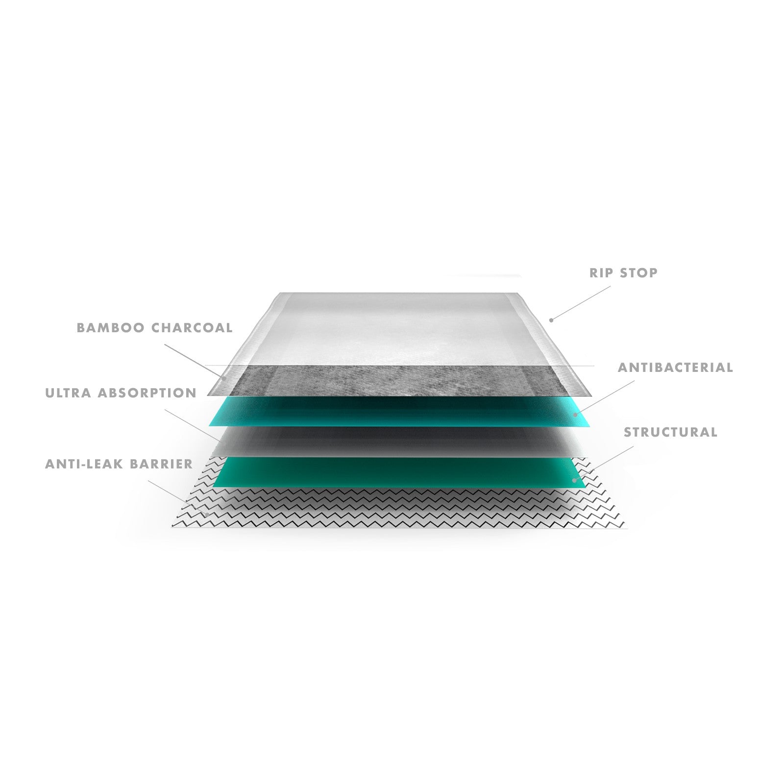 TRAVERSINE ZEE.PAD GREY (30 UNIT BAG) - 60x80 cm